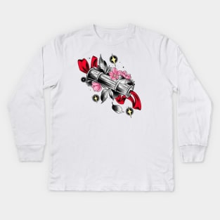 nezuko Kids Long Sleeve T-Shirt